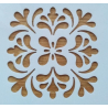 Stencil ornament I.